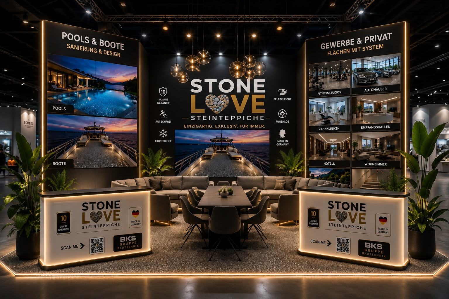 Stone Love — application areas overview