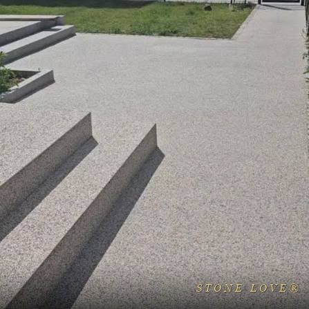 Driveway Meets Steps