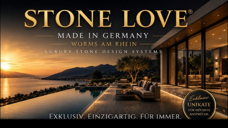 STONE LOVE® – Made in Germany, Worms am Rhein. Exclusive. Unique. Forever.